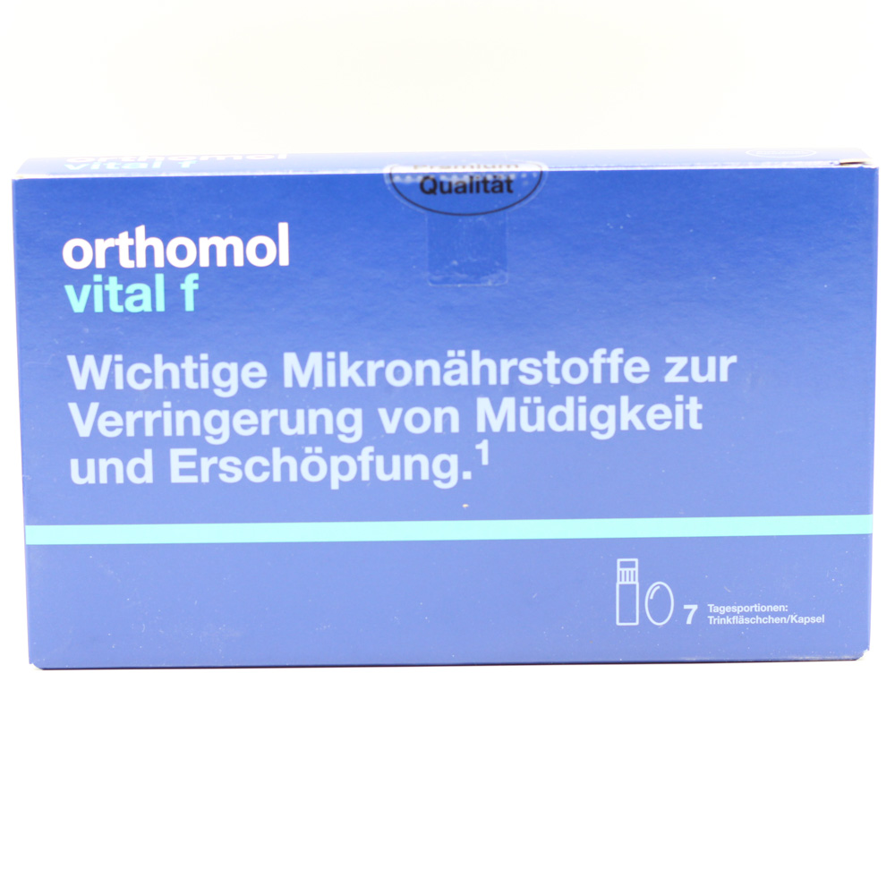 ORTHOMOL Vital F Trinkfläschchen/Kaps.Kombipack. ORTHOMOL Vital F Trinkfläschchen/Kaps.Kombipack.