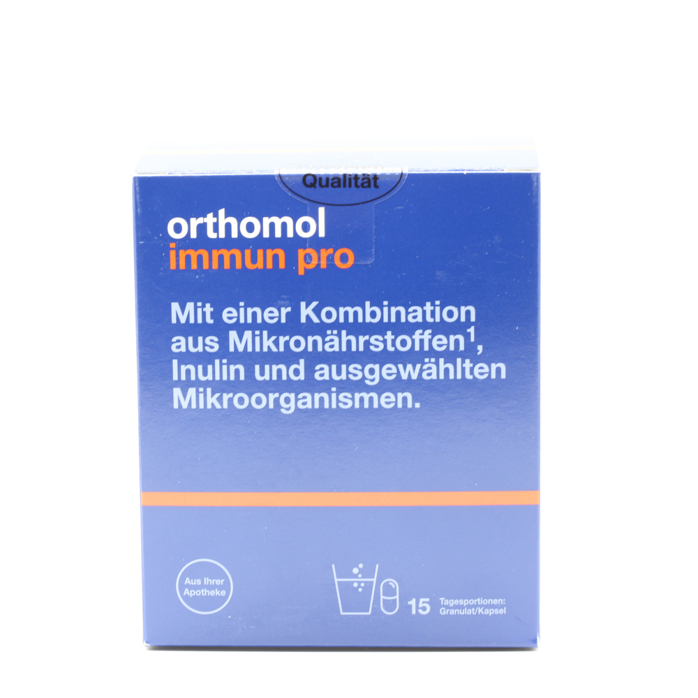 ORTHOMOL Immun pro Granulat/Kapseln Kombipack. ORTHOMOL Immun pro Granulat/Kapseln Kombipack.