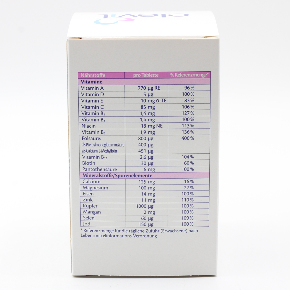 ELEVIT 1 Kinderwunsch & Schwangerschaft Tabletten ELEVIT 1 Kinderwunsch & Schwangerschaft Tabletten