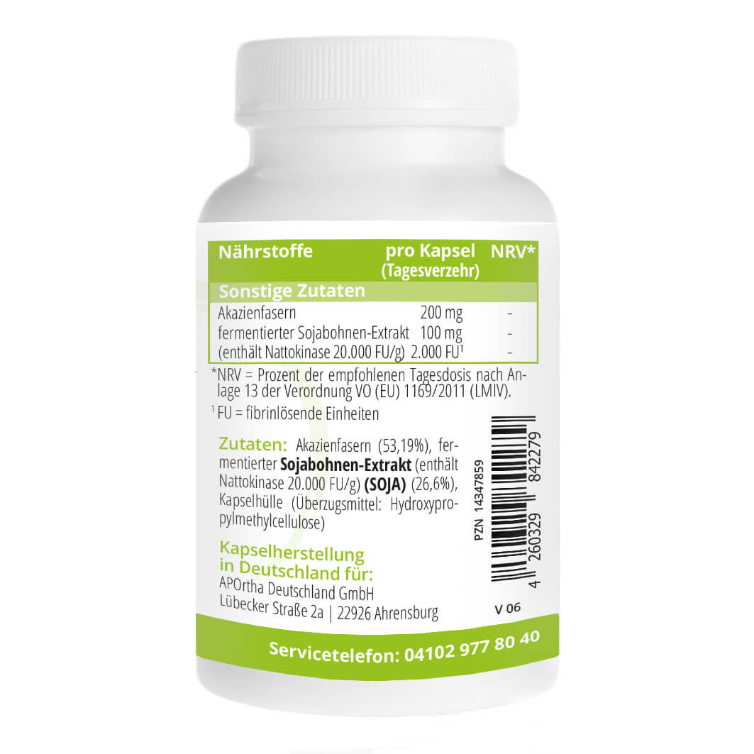 APORTHA Nattokinase 100 mg Kapseln APORTHA Nattokinase 100 mg Kapseln