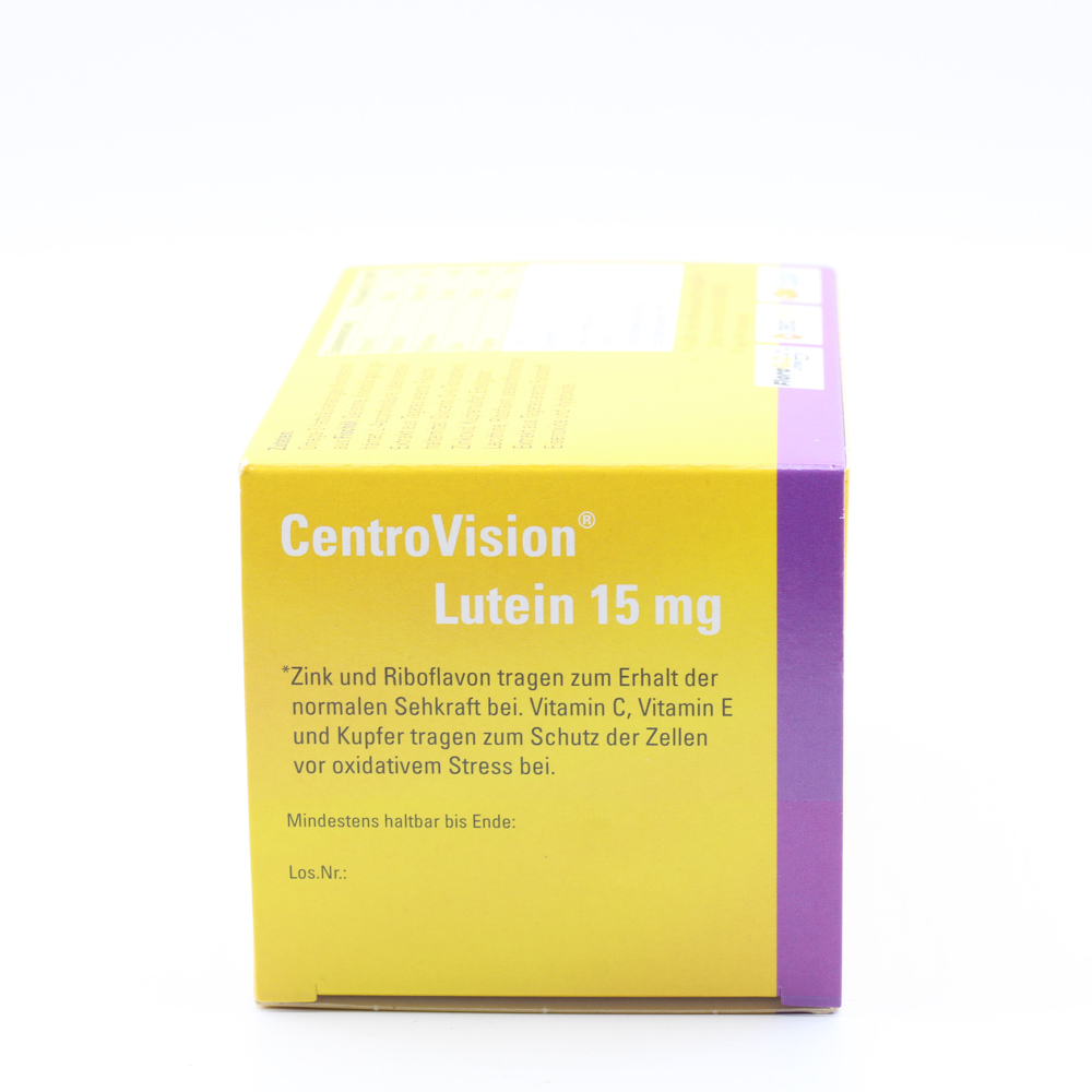 CENTROVISION Lutein 15 mg Kapseln CENTROVISION Lutein 15 mg Kapseln