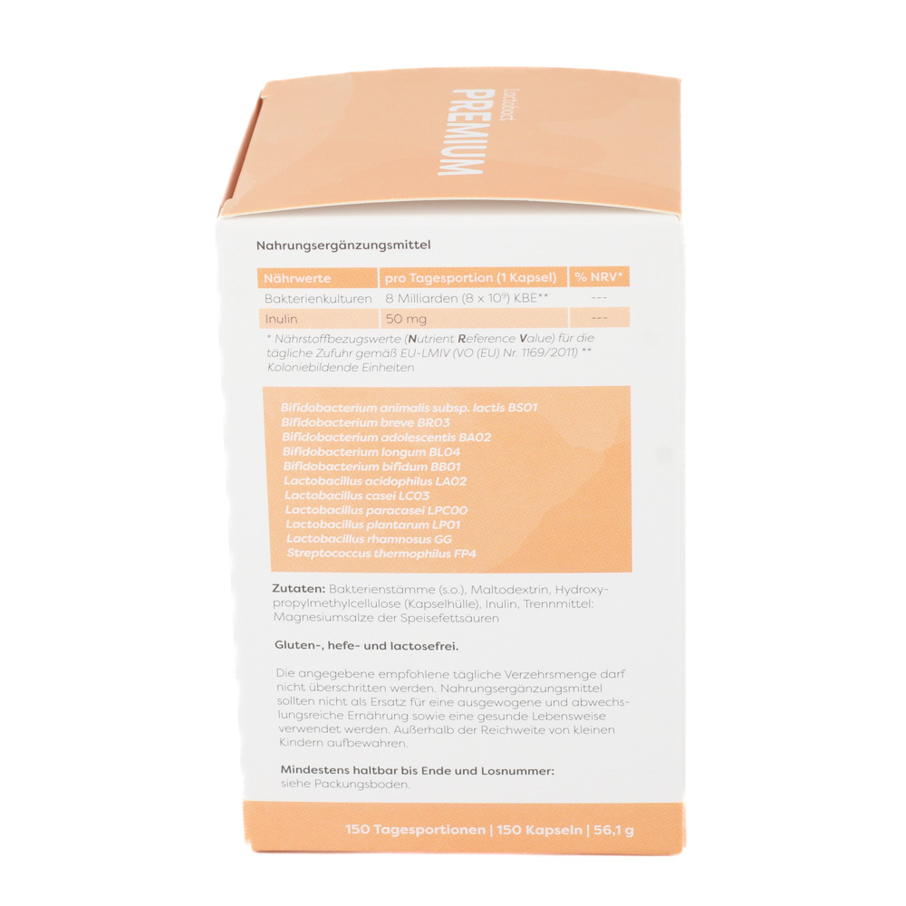 LACTOBACT PREMIUM magensaftresistente Kapseln LACTOBACT PREMIUM magensaftresistente Kapseln