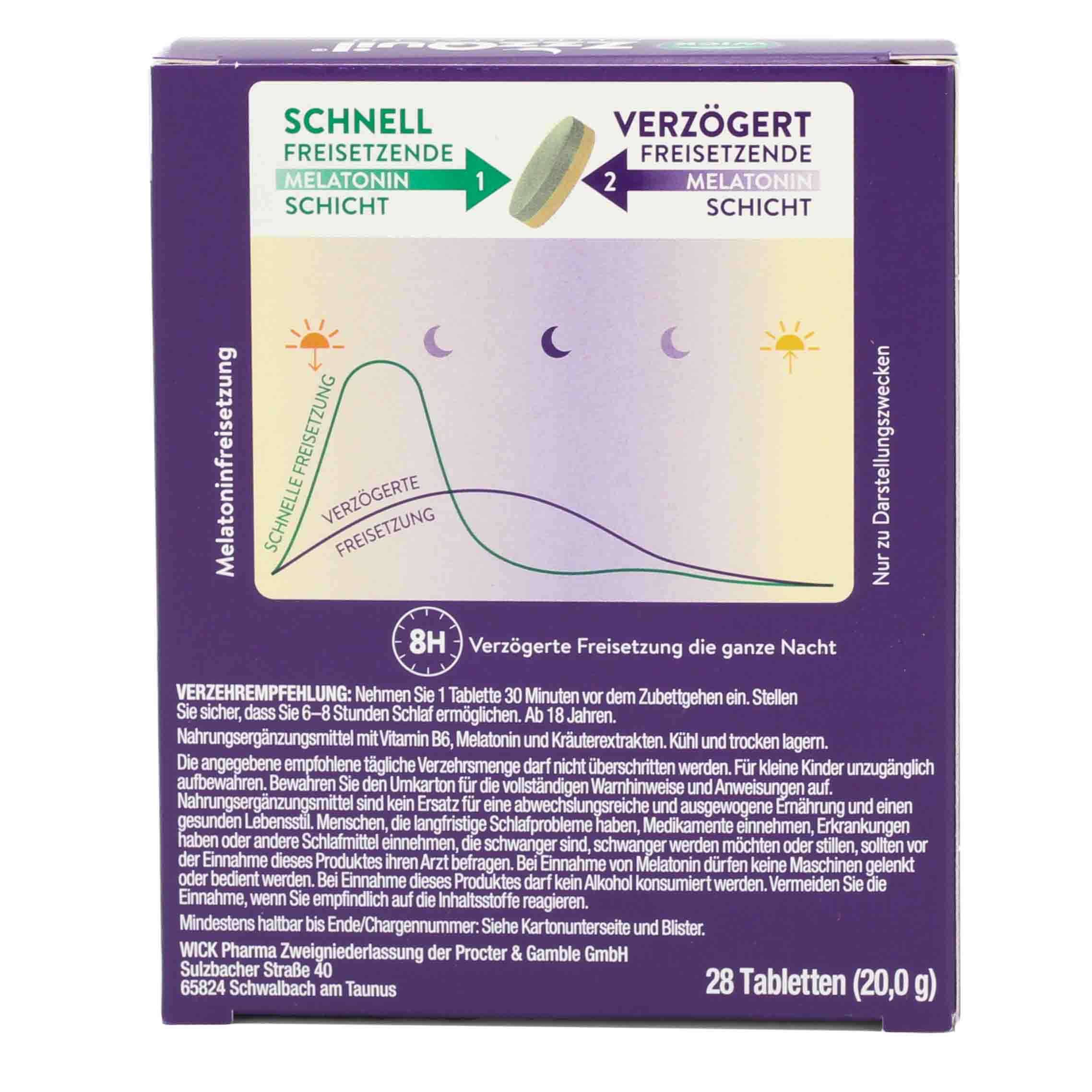 WICK ZzzQuil Gute Nacht Ein- und Durchschlafen TAB WICK ZzzQuil Gute Nacht Ein- und Durchschlafen TAB