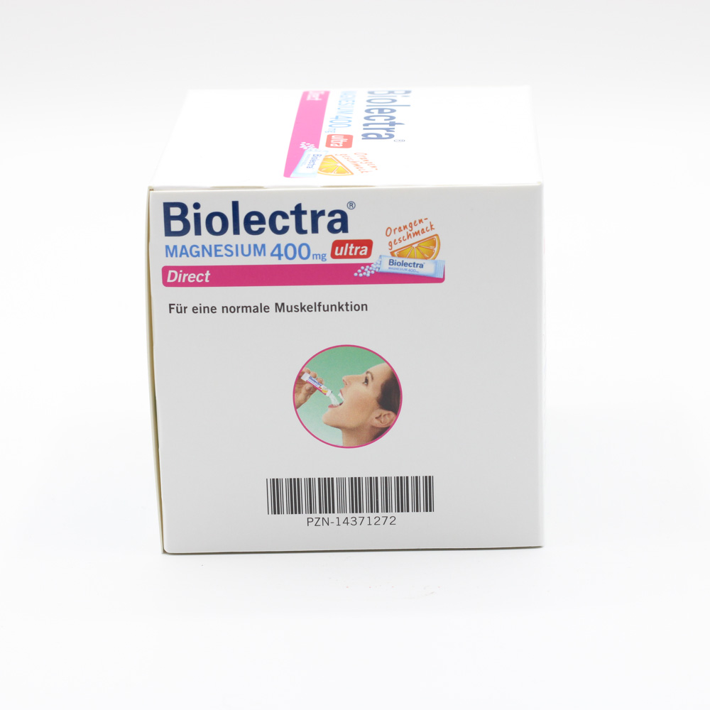 BIOLECTRA Magnesium 400 mg ultra Direct Orange BIOLECTRA Magnesium 400 mg ultra Direct Orange