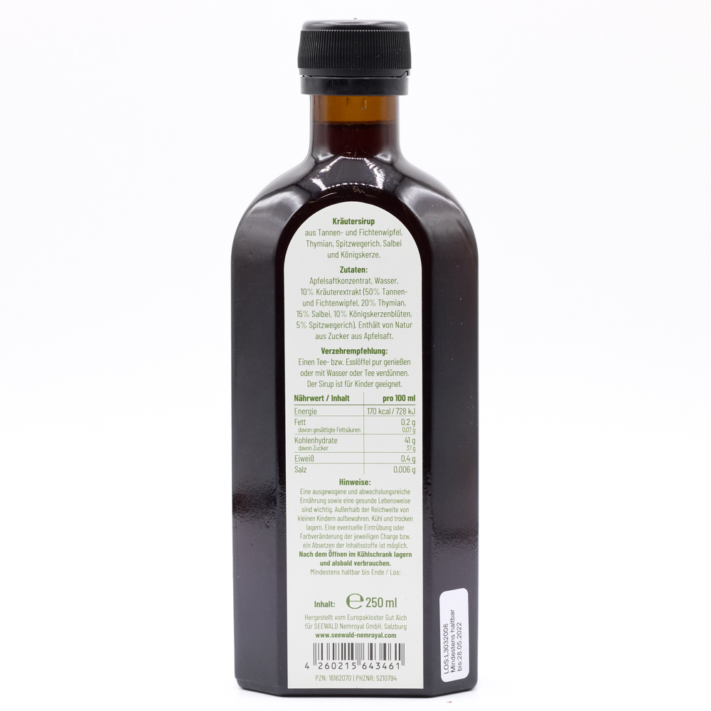 SEEWALD Tannenwipfel Sirup SEEWALD Tannenwipfel Sirup