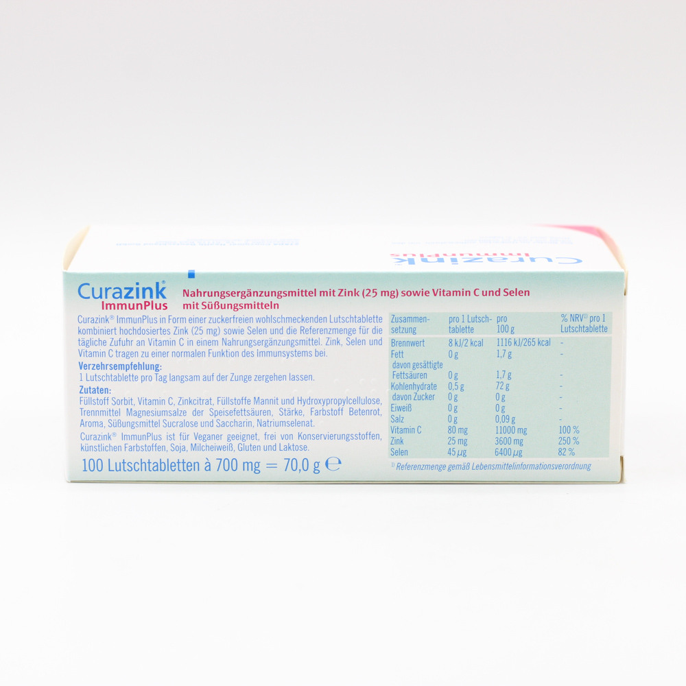 CURAZINK ImmunPlus Lutschtabletten CURAZINK ImmunPlus Lutschtabletten