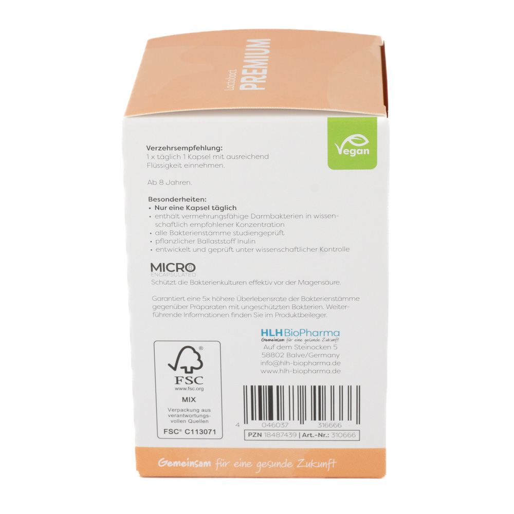 LACTOBACT PREMIUM magensaftresistente Kapseln LACTOBACT PREMIUM magensaftresistente Kapseln