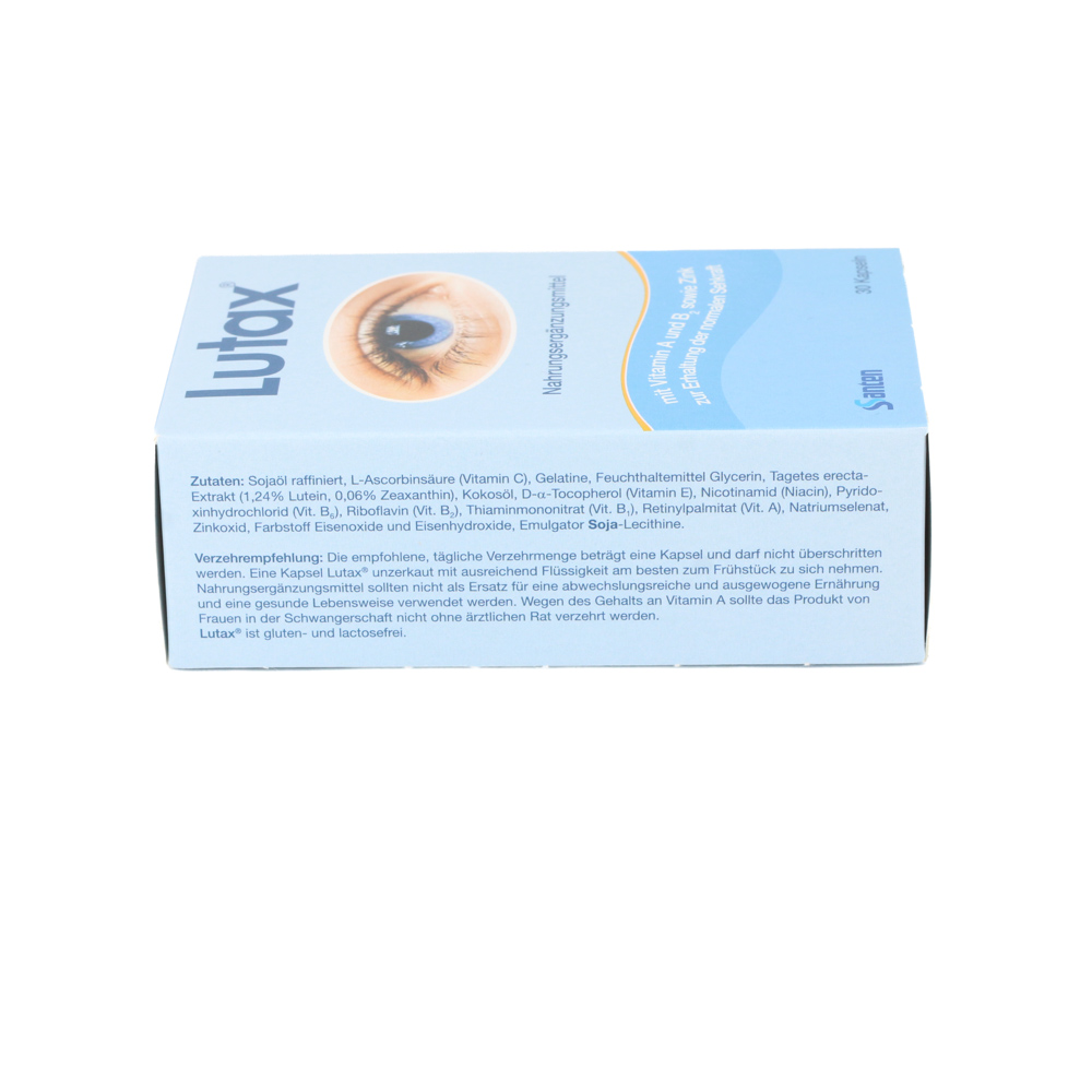 LUTAX 10 mg Lutein Kapseln LUTAX 10 mg Lutein Kapseln