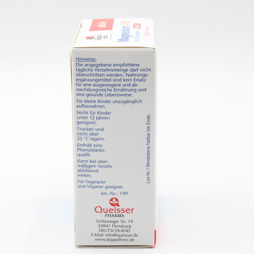 DOPPELHERZ Magnesium+B Vitamine DIRECT Pellets DOPPELHERZ Magnesium+B Vitamine DIRECT Pellets