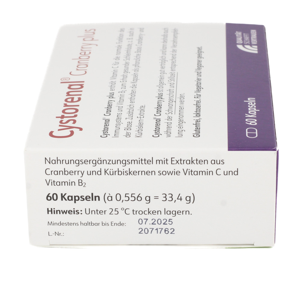 CYSTORENAL Cranberry plus Kapseln CYSTORENAL Cranberry plus Kapseln