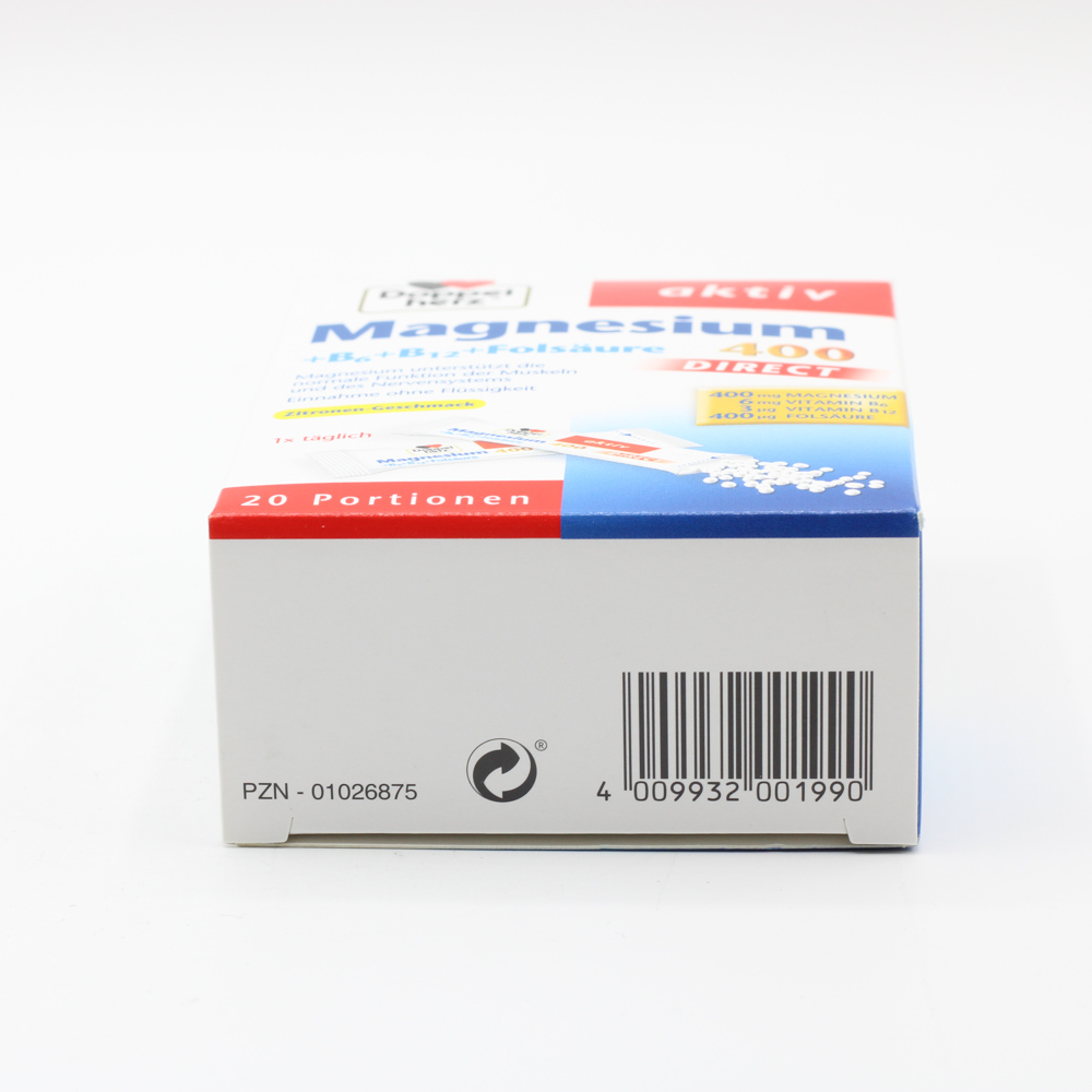 DOPPELHERZ Magnesium+B Vitamine DIRECT Pellets DOPPELHERZ Magnesium+B Vitamine DIRECT Pellets