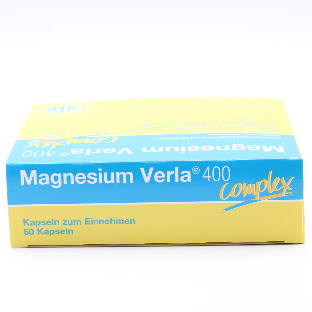 MAGNESIUM VERLA 400 Kapseln MAGNESIUM VERLA 400 Kapseln