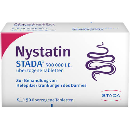 NYSTATIN STADA 500.000 I.E. überzogene Tab. NYSTATIN STADA 500.000 I.E. überzogene Tab.