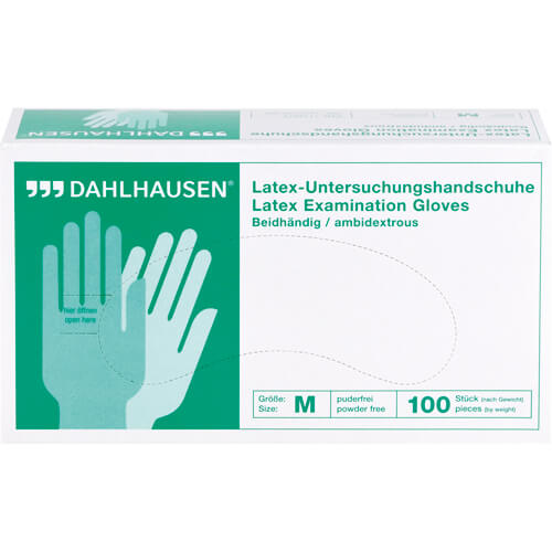HANDSCHUHE Latex ungepudert Gr.M HANDSCHUHE Latex ungepudert Gr.M