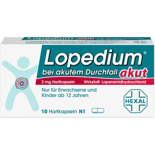 LOPEDIUM akut bei akutem Durchfall Hartkapseln LOPEDIUM akut bei akutem Durchfall Hartkapseln