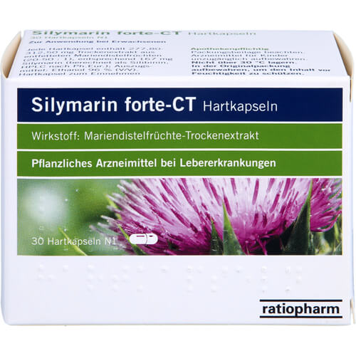 SILYMARIN forte-CT Hartkapseln SILYMARIN forte-CT Hartkapseln