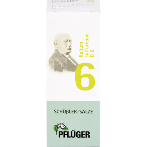 BIOCHEMIE Pflüger 6 Kalium sulfuricum D 6 Tabl. BIOCHEMIE Pflüger 6 Kalium sulfuricum D 6 Tabl.