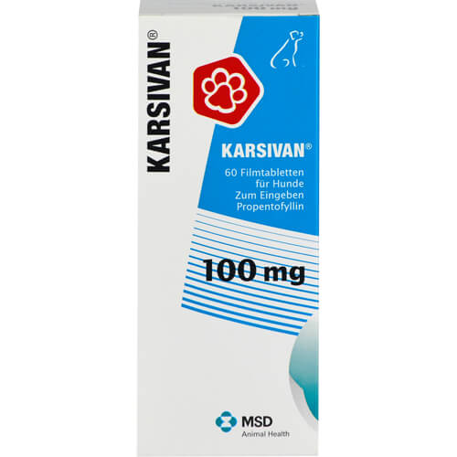 KARSIVAN 100 Filmtabletten f.Hunde KARSIVAN 100 Filmtabletten f.Hunde