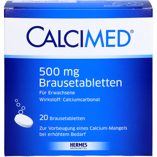 CALCIMED 500 mg Brausetabletten CALCIMED 500 mg Brausetabletten