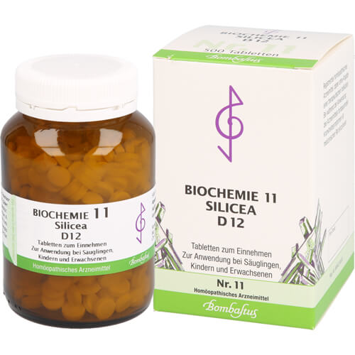 BIOCHEMIE 11 Silicea D 12 Tabletten BIOCHEMIE 11 Silicea D 12 Tabletten