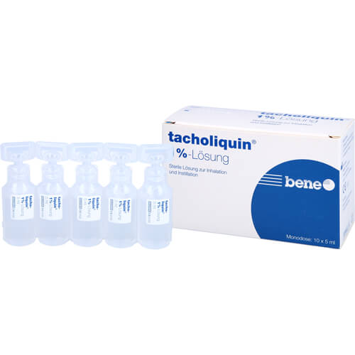 TACHOLIQUIN 1% Lösung für einen Vernebler Monodose TACHOLIQUIN 1% Lösung für einen Vernebler Monodose