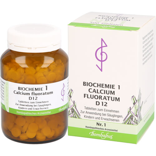 BIOCHEMIE 1 Calcium fluoratum D 12 Tabletten BIOCHEMIE 1 Calcium fluoratum D 12 Tabletten