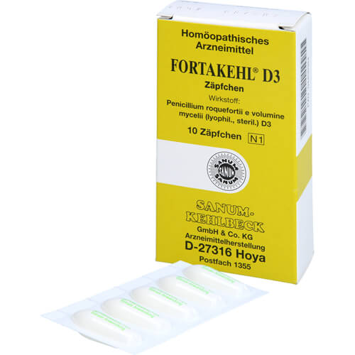 FORTAKEHL D 3 Zäpfchen FORTAKEHL D 3 Zäpfchen