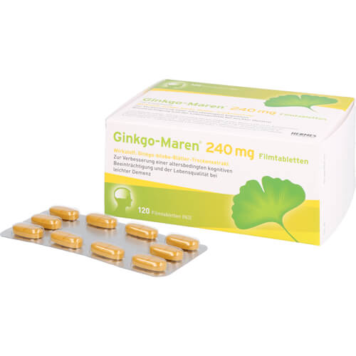 GINKGO-MAREN 240 mg Filmtabletten GINKGO-MAREN 240 mg Filmtabletten