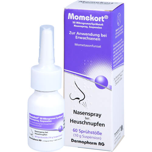 MOMEKORT 50 μg/Sprühst.Nasenspr.Susp.60 Erwachsene MOMEKORT 50 μg/Sprühst.Nasenspr.Susp.60 Erwachsene