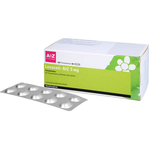 LEVOCETI-AbZ 5 mg Filmtabletten LEVOCETI-AbZ 5 mg Filmtabletten