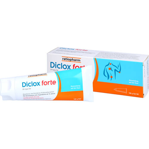 DICLOX forte 20 mg/g Gel DICLOX forte 20 mg/g Gel