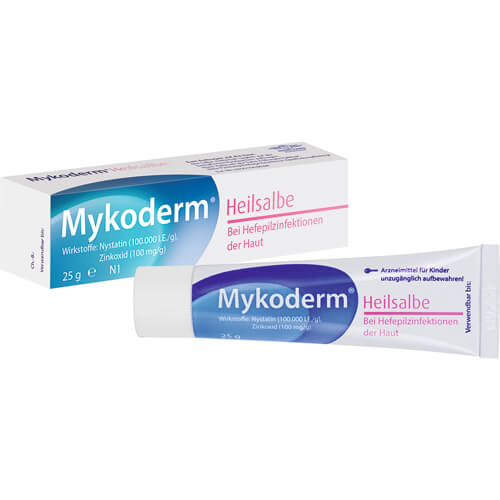 MYKODERM Heilsalbe Nystatin u.Zinkoxid MYKODERM Heilsalbe Nystatin u.Zinkoxid