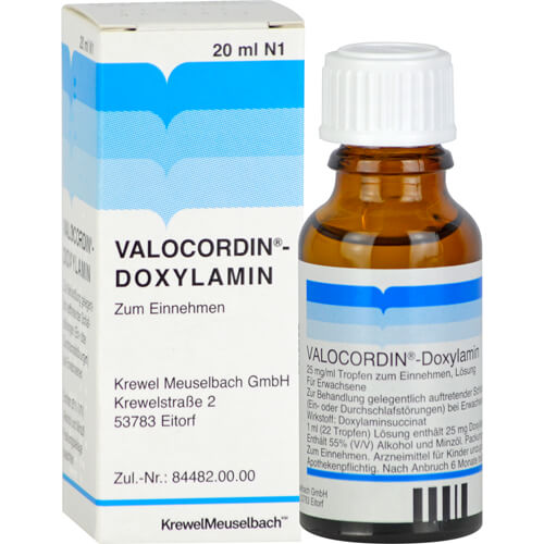 VALOCORDIN-Doxylamin Tropfen zum Einnehmen VALOCORDIN-Doxylamin Tropfen zum Einnehmen