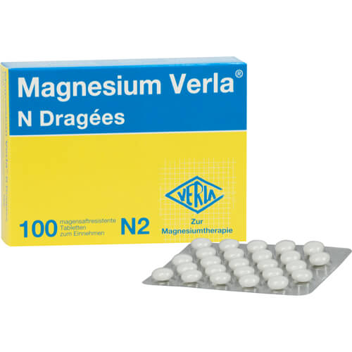 MAGNESIUM VERLA N Dragees MAGNESIUM VERLA N Dragees