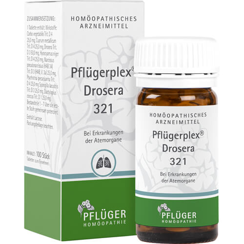 PFLÜGERPLEX Drosera 321 Tabletten PFLÜGERPLEX Drosera 321 Tabletten