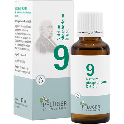 BIOCHEMIE Pflüger 9 Natrium phosphoricum D 6 Tro. BIOCHEMIE Pflüger 9 Natrium phosphoricum D 6 Tro.