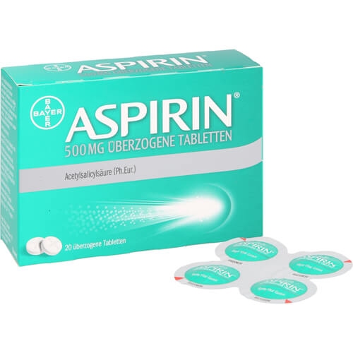 ASPIRIN 500 mg überzogene Tabletten ASPIRIN 500 mg überzogene Tabletten