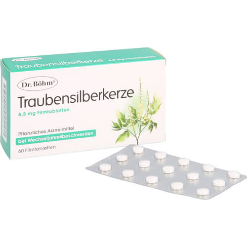 DR.BÖHM Traubensilberkerze 6,5 mg Filmtabletten DR.BÖHM Traubensilberkerze 6,5 mg Filmtabletten