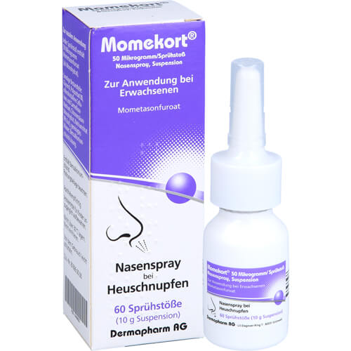 MOMEKORT 50 μg/Sprühst.Nasenspr.Susp.60 Erwachsene MOMEKORT 50 μg/Sprühst.Nasenspr.Susp.60 Erwachsene