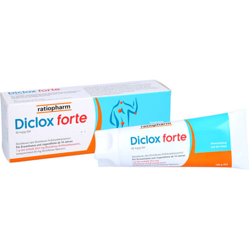 DICLOX forte 20 mg/g Gel DICLOX forte 20 mg/g Gel