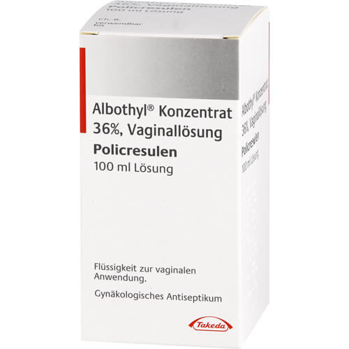ALBOTHYL Konzentrat 36% Vaginallösung ALBOTHYL Konzentrat 36% Vaginallösung