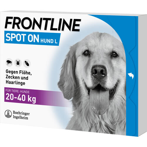 FRONTLINE Spot on H 40 Lösung f.Hunde FRONTLINE Spot on H 40 Lösung f.Hunde