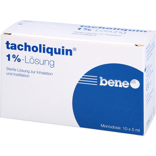 TACHOLIQUIN 1% Lösung für einen Vernebler Monodose TACHOLIQUIN 1% Lösung für einen Vernebler Monodose