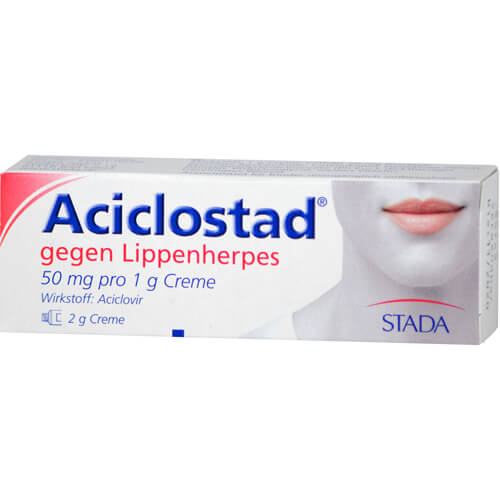 ACICLOSTAD Creme gegen Lippenherpes ACICLOSTAD Creme gegen Lippenherpes