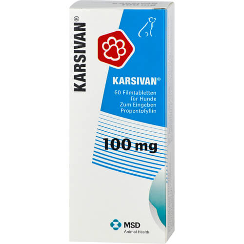 KARSIVAN 100 Filmtabletten f.Hunde KARSIVAN 100 Filmtabletten f.Hunde