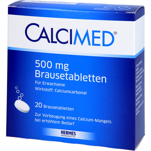 CALCIMED 500 mg Brausetabletten CALCIMED 500 mg Brausetabletten