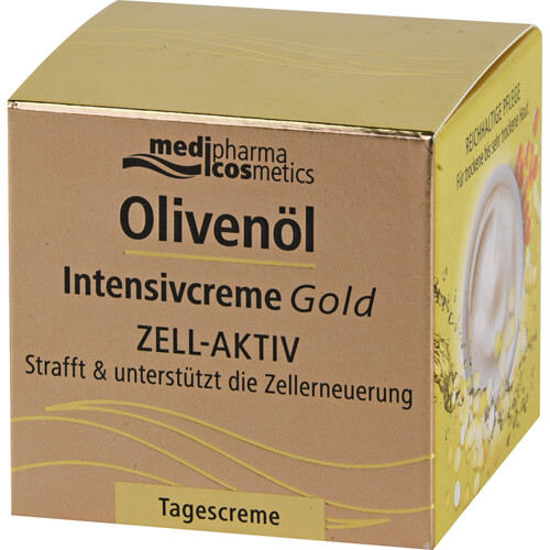 OLIVENÖL INTENSIVCREME Gold ZELL-AKTIV Tagescreme OLIVENÖL INTENSIVCREME Gold ZELL-AKTIV Tagescreme
