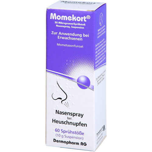 MOMEKORT 50 μg/Sprühst.Nasenspr.Susp.60 Erwachsene MOMEKORT 50 μg/Sprühst.Nasenspr.Susp.60 Erwachsene