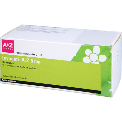 LEVOCETI-AbZ 5 mg Filmtabletten LEVOCETI-AbZ 5 mg Filmtabletten