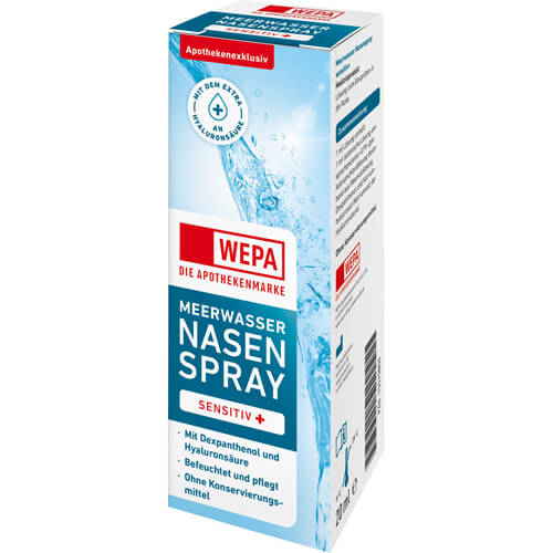 WEPA Meerwasser Nasenspray sensitiv+ WEPA Meerwasser Nasenspray sensitiv+